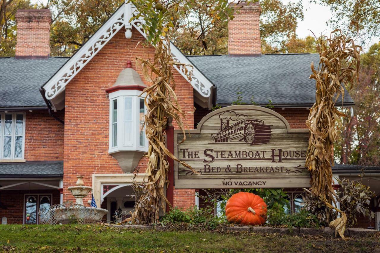 The Steamboat House Bed and Breakfast Galena Exteriör bild